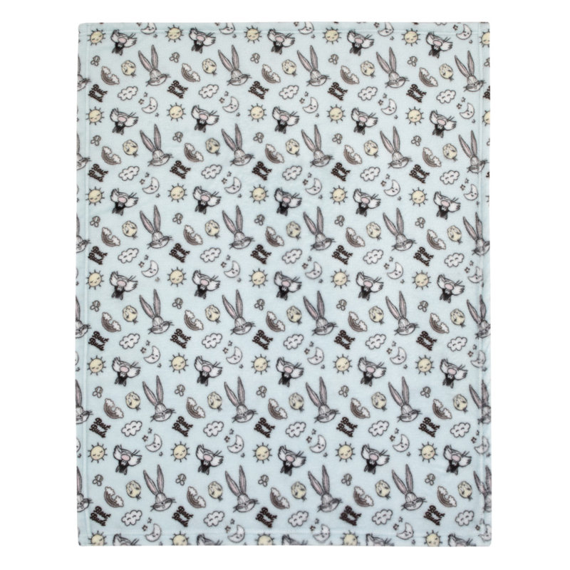 Bugs bunny baby blanket sale